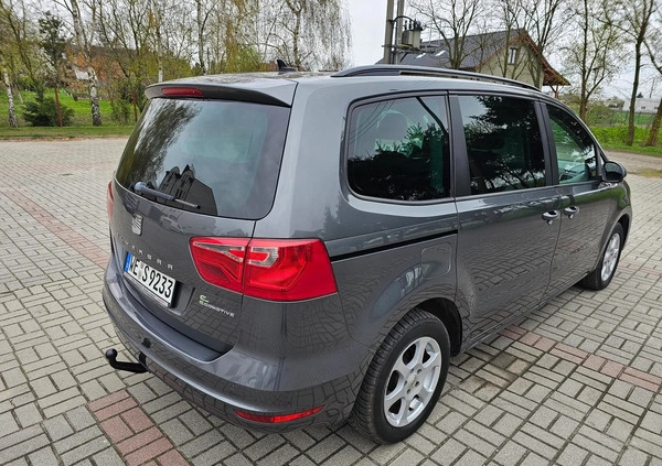 Seat Alhambra cena 39900 przebieg: 212000, rok produkcji 2012 z Mordy małe 742